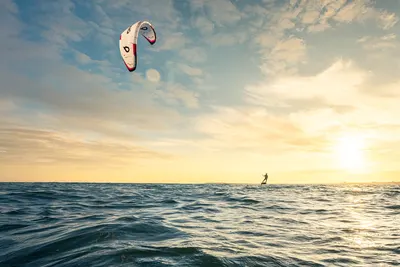 Кайт GONG Kite Strutless Aramid — крупный план