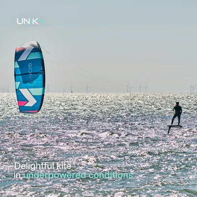Кайт GONG Kite Unik — в работе на воде