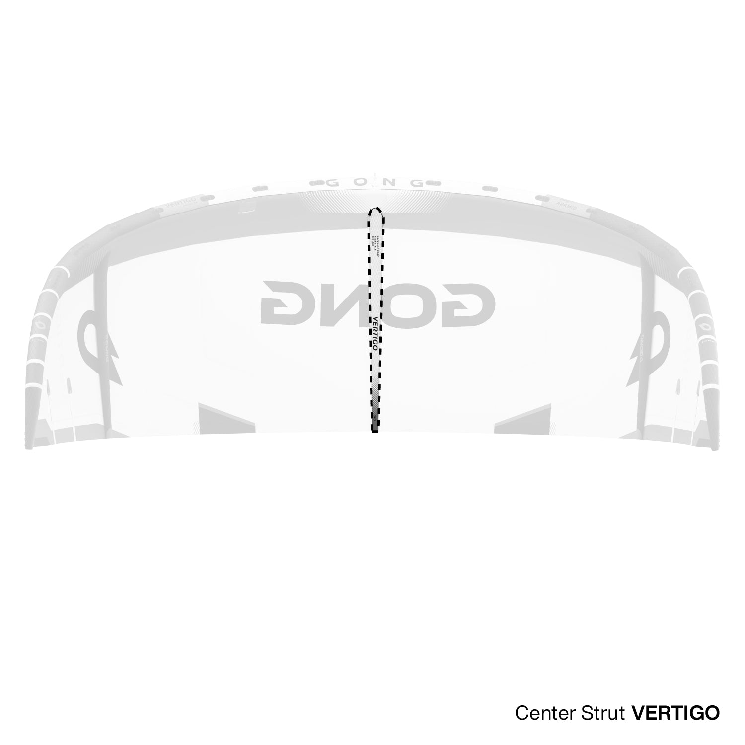 Кайт GONG Kite Vertigo 2026 Spare Parts — детали конструкции