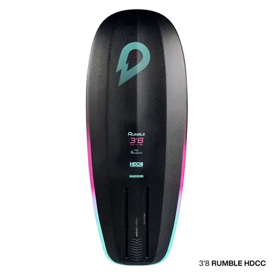 Доска для фойла GONG Kitefoil Board Rumble HDCC 3'8 — вид сверху