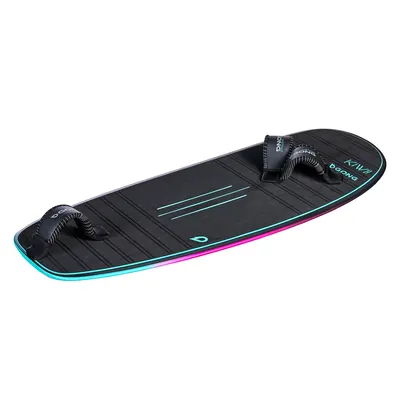 Доска для фойла GONG Kitefoil Board Kiwii Strapped HDCC 3'5 — в работе на воде