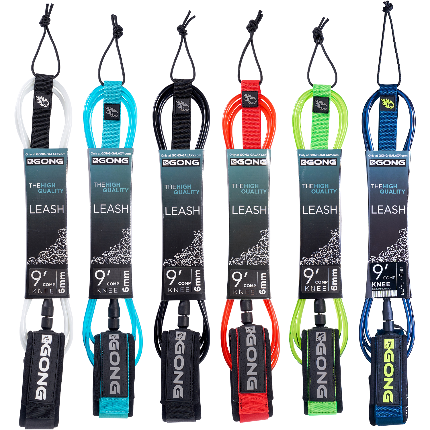 Лиш GONG Leash Surf Comp Genou - 6mm 2023