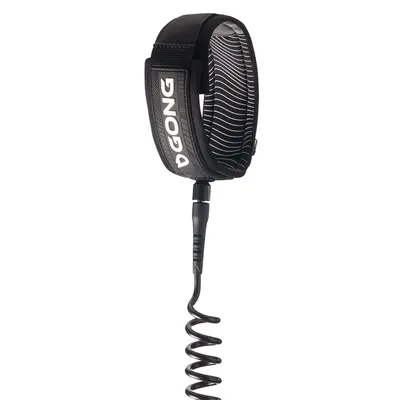 Лиш GONG Leash SUP Coiled Genou - 6mm — вид сбоку