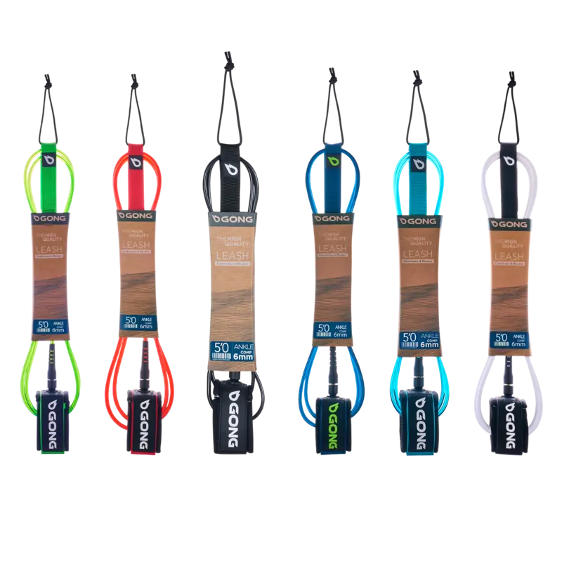 Лиш GONG Leash Surf Comp Cheville - 6mm — купить в K1.surf