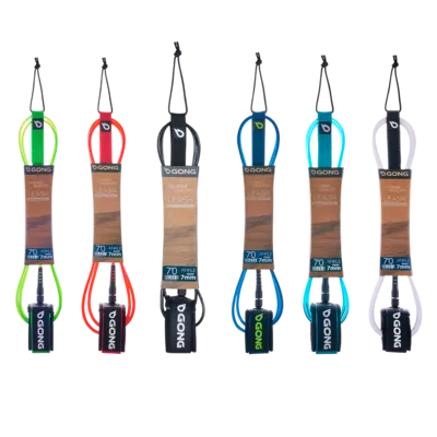 Лиш GONG Leash Surf / SUP Perf  Cheville - 7mm — купить в K1.surf