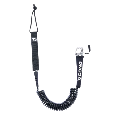 Лиш GONG Leash Quick Release Coiled — вид сбоку