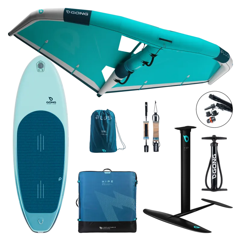 Доска для фойла GONG Pack Wing foil Board Inflatable HIPE Like — купить в K1.surf