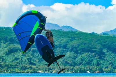 Винг GONG Pack Wing HIPE Pro Compact — в работе на воде