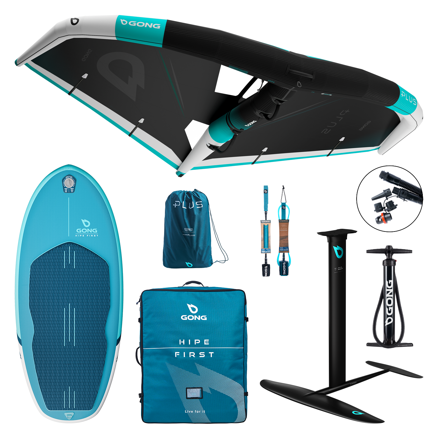 Винг GONG Pack Wing Inflatable HIPE First — купить в K1.surf