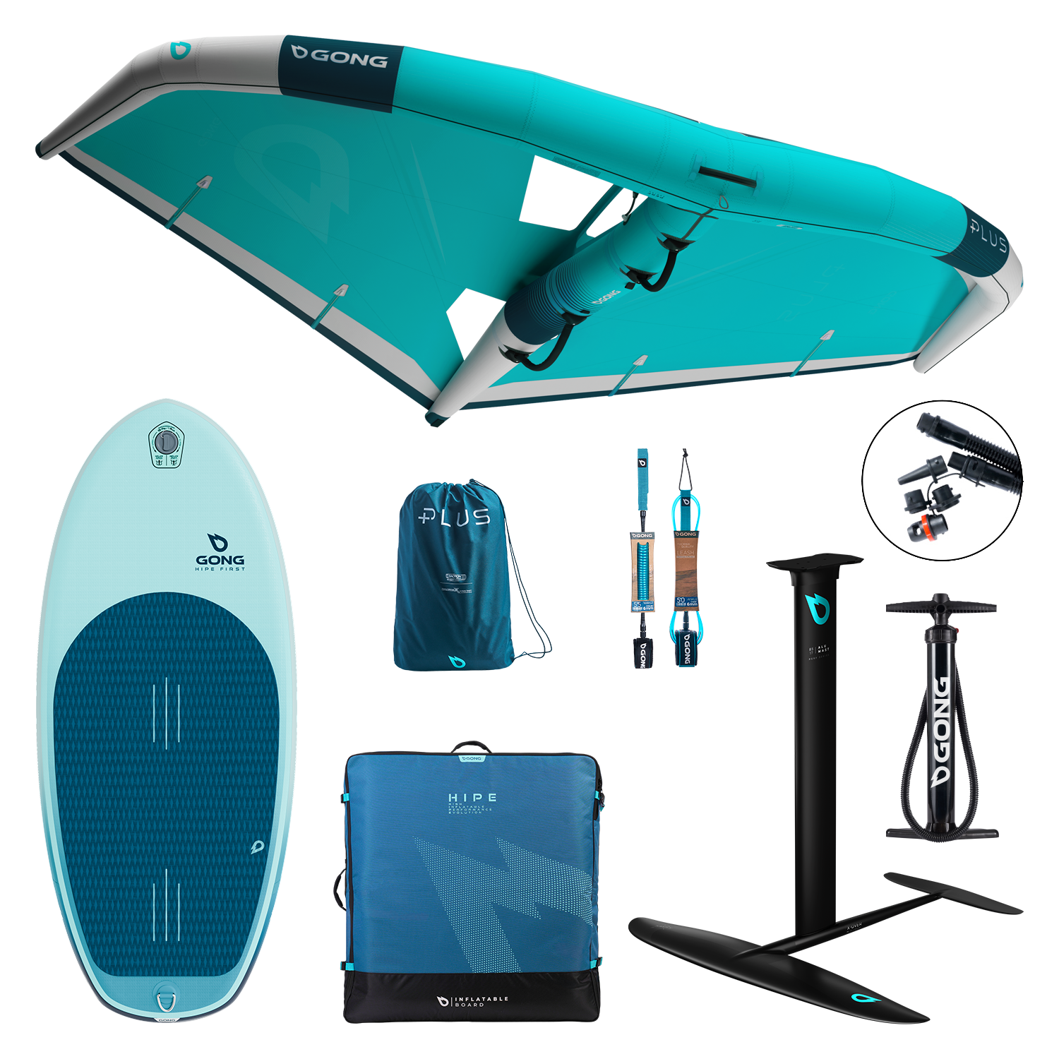 Винг GONG Pack Wing Inflatable HIPE First — купить в K1.surf