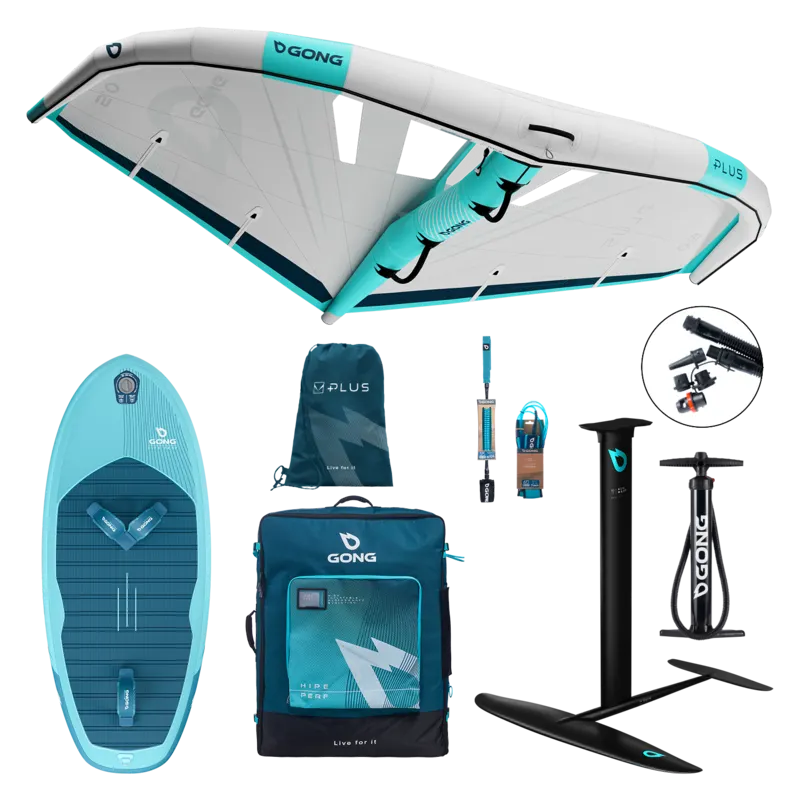 Доска для фойла GONG Pack Wing Inflatable HIPE Perf — купить в K1.surf