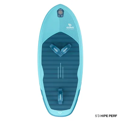 Доска для фойла GONG Pack Wing Inflatable HIPE Perf — вид сбоку
