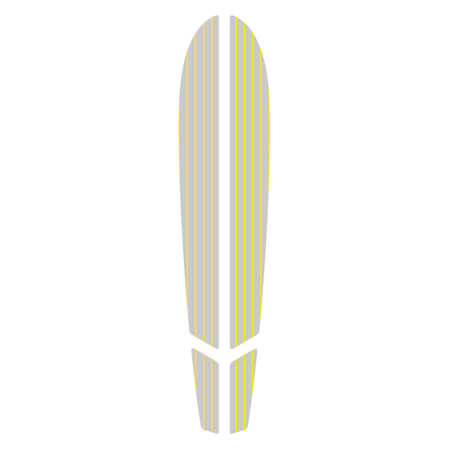 Крепление GONG Pad Complet SUP Race Brushed