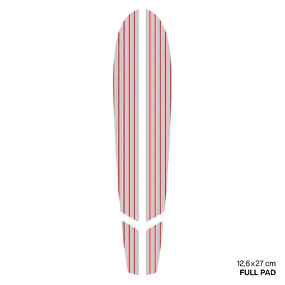 Крепление GONG Pad Complet SUP Race Brushed — вид сбоку