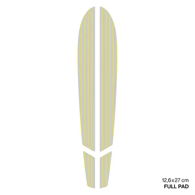 Крепление GONG Pad Complet SUP Race Brushed — детали конструкции