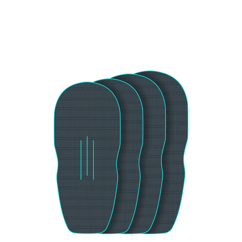 Крепление GONG EVA Wingfoil Ridge Traction Pad Shape Cruzader Diamond — купить в K1.surf