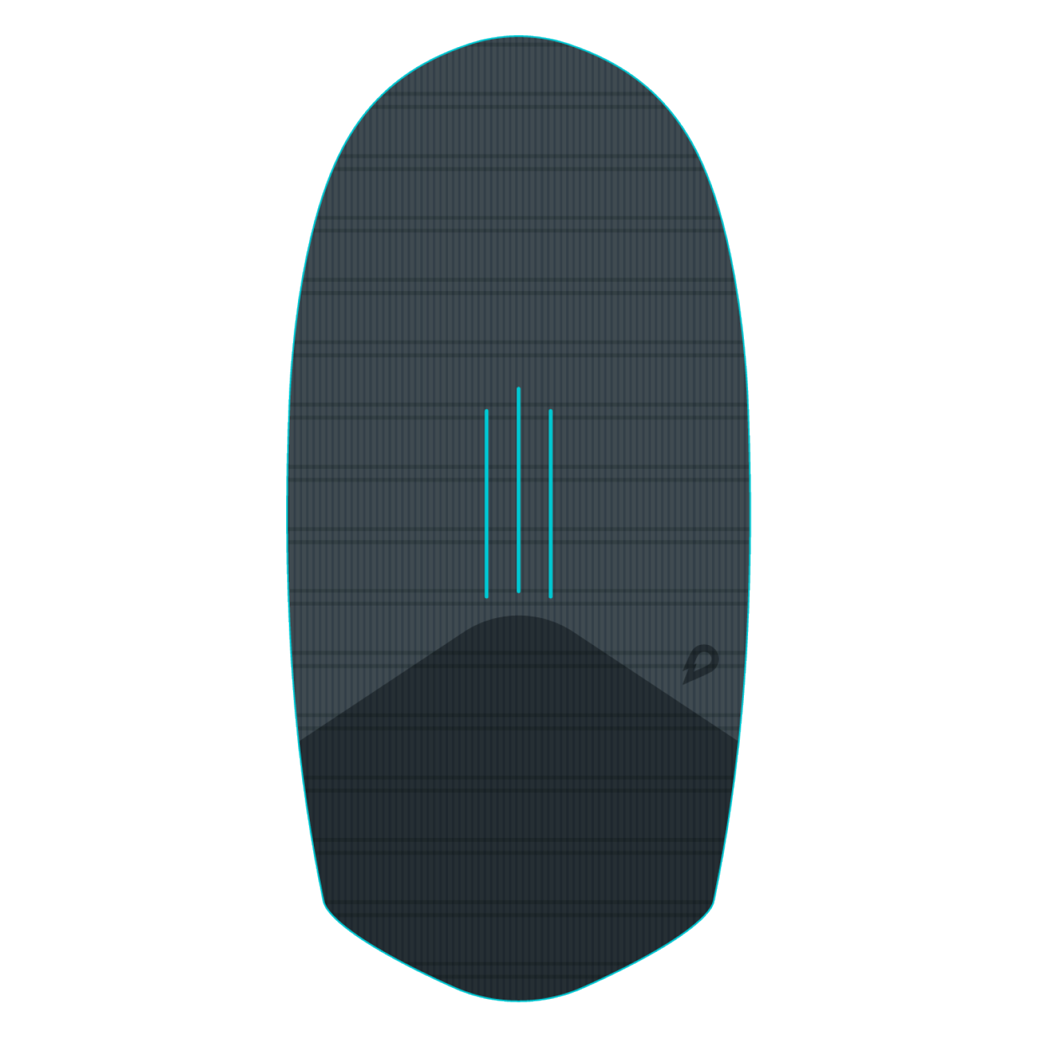 Крепление GONG Wingfoil Ridge Traction Pad - Shape Cruzader Point FSP Pro — купить в K1.surf