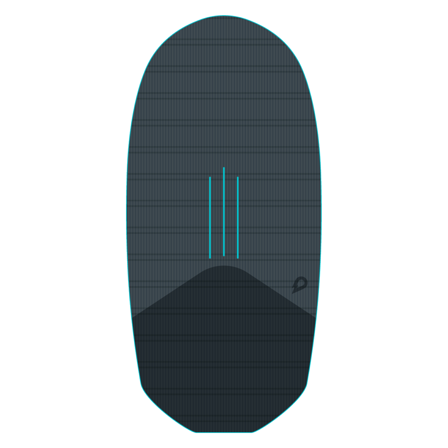 Крепление GONG Wingfoil Ridge Traction Pad - Shape Cruzader Squash FSP Pro — купить в K1.surf