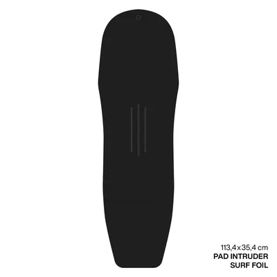 Крепление GONG EVA Surf Foil Ridge Traction Pad Shape Intruder — вид сбоку