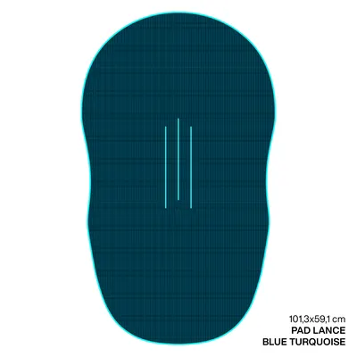 Крепление GONG EVA Wingfoil Ridge Traction Pad Shape Lance — детали конструкции