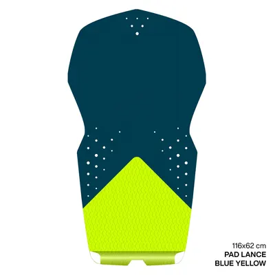 Крепление GONG Eva Wingfoil Double Diamond Pad Shape Lance — вид сбоку