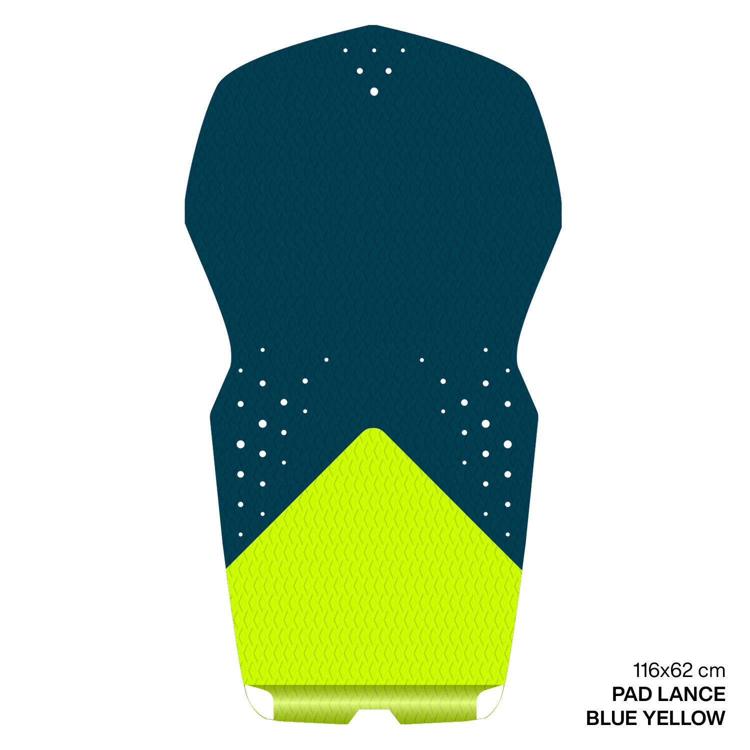 Крепление GONG Eva Wingfoil Double Diamond Pad Shape Lance — side view