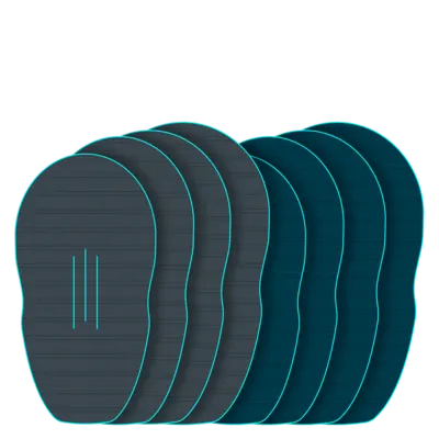 GONG EVA Wingfoil Ridge Traction Pad Shape Lemon 脚套