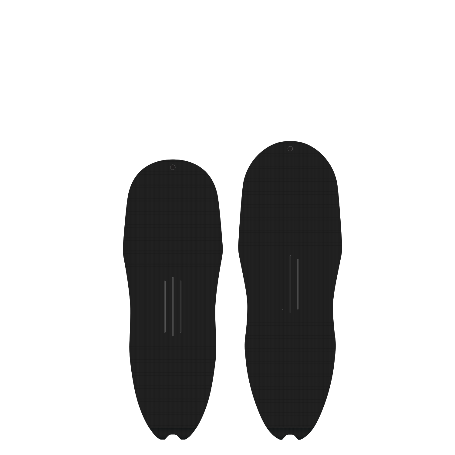 Крепление GONG EVA Surf Foil Ridge Traction Pad Shape Lemon