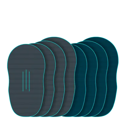 Крепление GONG EVA Wingfoil Ridge Traction Pad Shape Mint — купить в K1.surf
