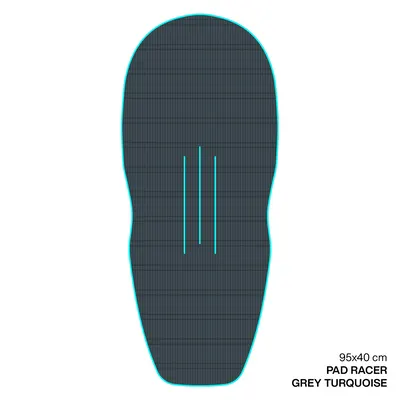 Крепление GONG EVA Wingfoil Ridge Traction Pad Shape Racer — детали конструкции