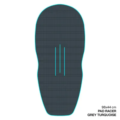 Крепление GONG EVA Wingfoil Ridge Traction Pad Shape Racer — крупный план