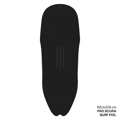 Крепление GONG EVA Surf Foil Ridge Traction Pad Shape Scura — вид сбоку