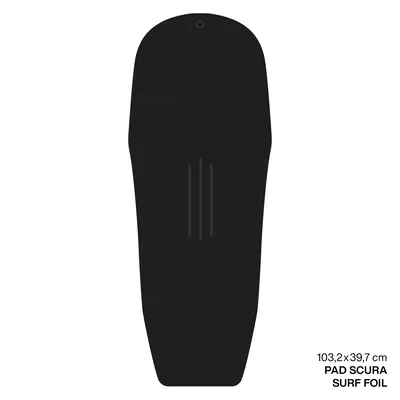 Крепление GONG EVA Surf Foil Ridge Traction Pad Shape Scura — детали конструкции