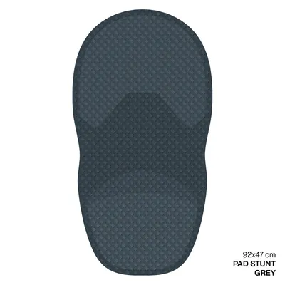 Крепление GONG EVA Wingfoil Shock Traction Pad Shape Stunt — вид сбоку