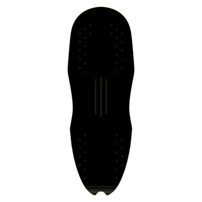 Крепление GONG EVA Surf foil Brushed Pad Shape Lemon