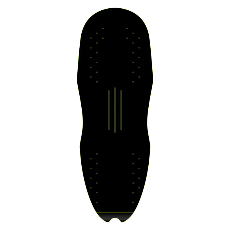 Крепление GONG EVA Surf foil Brushed Pad Shape Lemon — купить в K1.surf