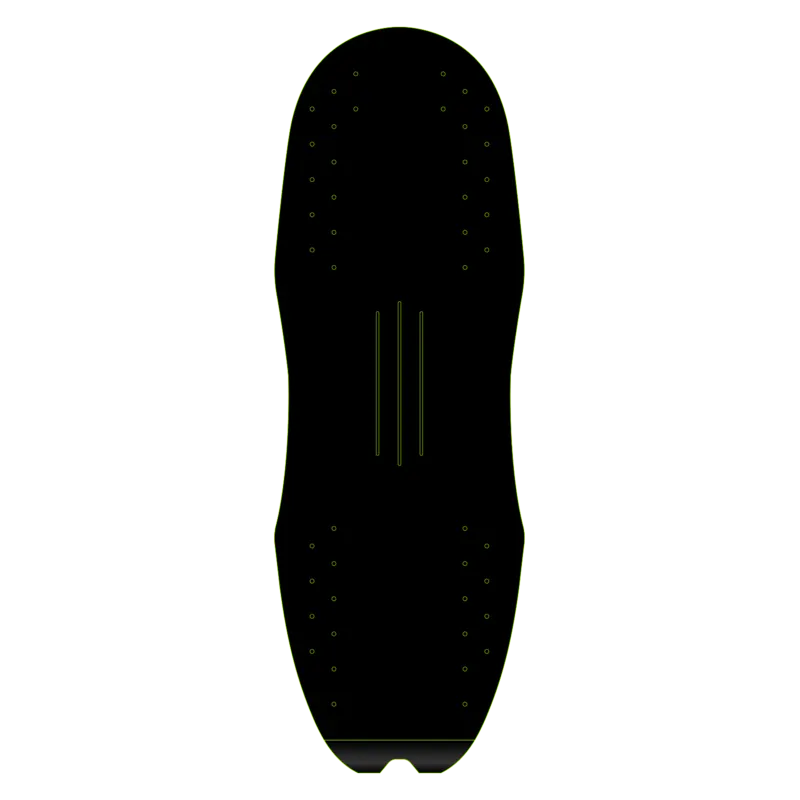Крепление GONG EVA Surf foil Brushed Pad Shape Lethal — купить в K1.surf