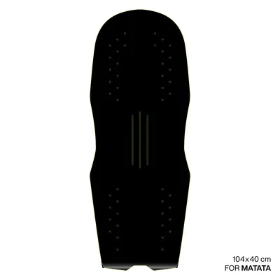 Крепление GONG EVA Surf foil Brushed Pad Shape Matata — детали конструкции