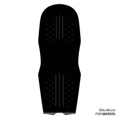Крепление GONG EVA Surf foil Brushed Pad Shape Matata — вид сверху