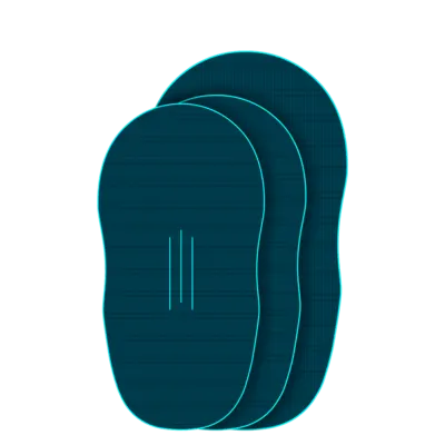 GONG EVA Wingfoil Ridge Traction Pad Shape Zuma 脚套