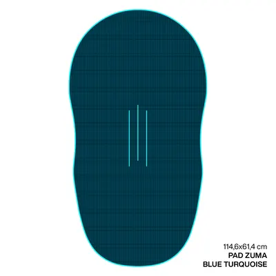 Крепление GONG EVA Wingfoil Ridge Traction Pad Shape Zuma — детали конструкции