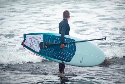 GONG Pagaie Carbon Pro 9 SUP paddle — close-up