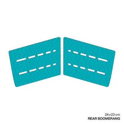 Крепление GONG Rear Boomerang Pad SUP Double Diamond — вид сбоку