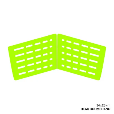Крепление GONG Rear Boomerang Pad SUP Double Diamond — вид сверху