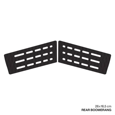 Крепление GONG Rear Boomerang Pad SUP Double Diamond — в работе на воде