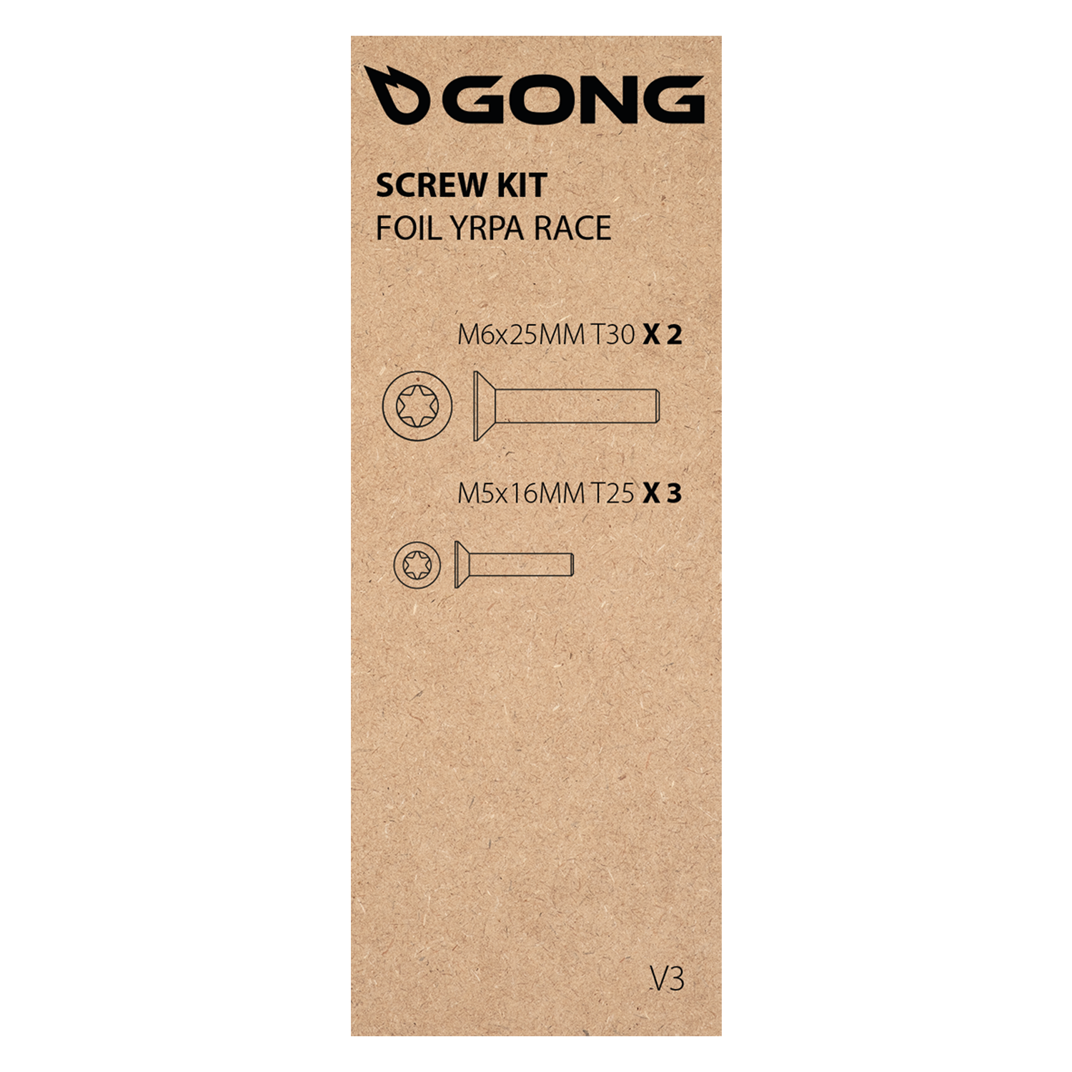 Комплектующие GONG Kit Vis Foil Ypra Race V3 — купить в K1.surf