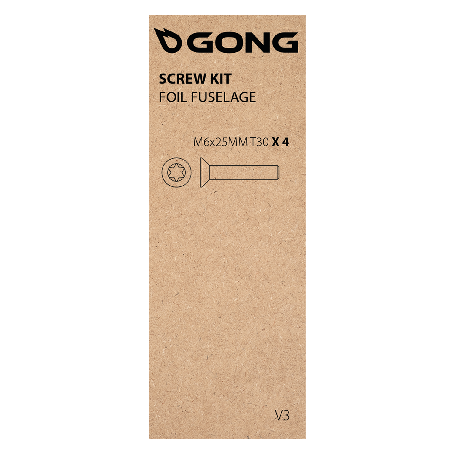 Стабилизатор фойла GONG Kit Vis Front Wing et Stab V3 — купить в K1.surf