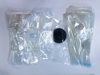 GONG Kite Strutspeed Bladder Components — construction detail