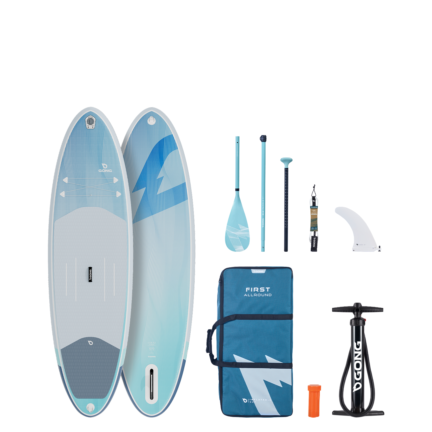 SUP-доска GONG Pack SUP Inflatable First Allround