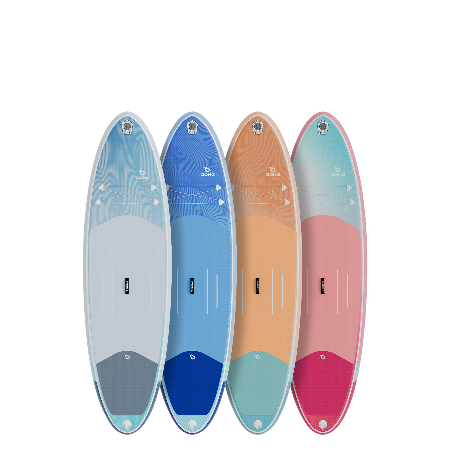 SUP-доска GONG Pack SUP Inflatable First Allround — side view